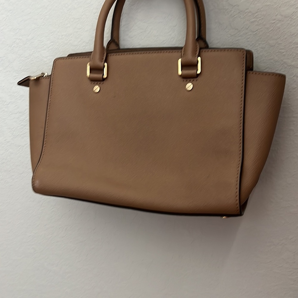 Camel Michael Kors Handbag View 2